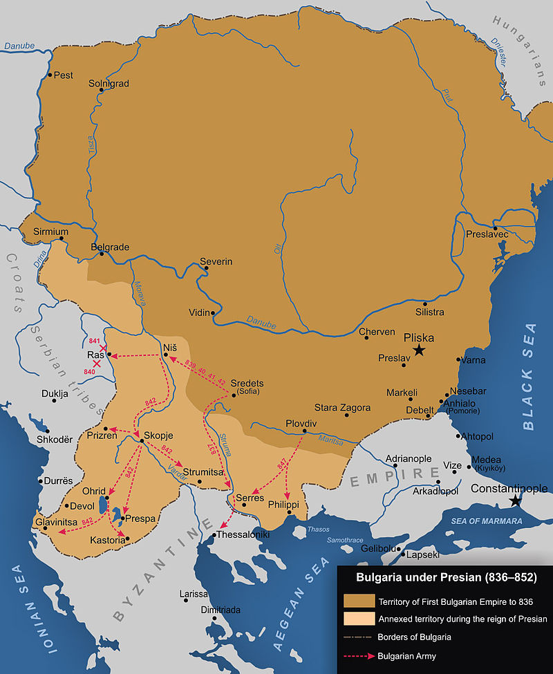 България при хан Пресиян (836-852)