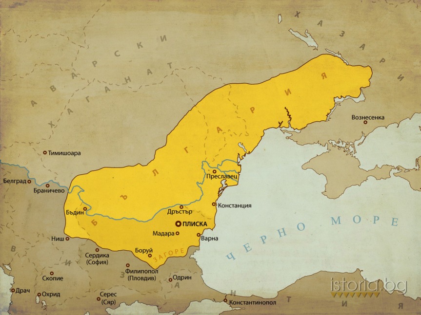 България при хан Тервел (701-721)